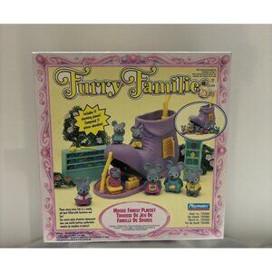 Rare 1993 Furry Families Playmates Playset- Factory sealed
